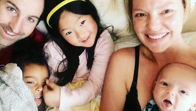 Katherine Heigl und ihre Kinderschar. (Bild: Instagram.com/katherineheigl)