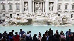 Der Trevi-Brunnen in Rom ist ein wichtiger Touristenmagnet in der Ewigen Stadt. (Bild: AFP)