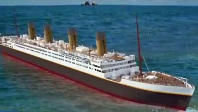 Nachbau der Titanic (Bild: Screenshot/YouTube.com)