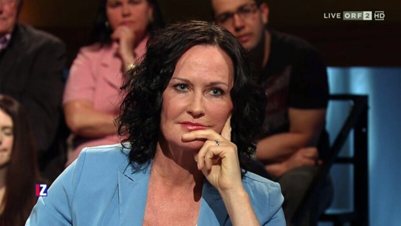 Eva Glawischnig will "motiviert" in den Nationalratswahlkampf gehen. (Bild: Screenshot ORF)