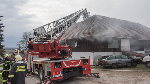 Der Bauernhof wurde beim Brand schwer beschädigt. (Bild: Foto Jack Haijes)