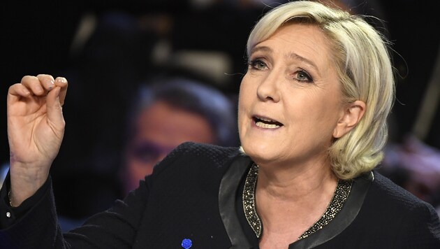 Front-National-Chefin Marine Le Pen (Bild: AFP or Licensors)