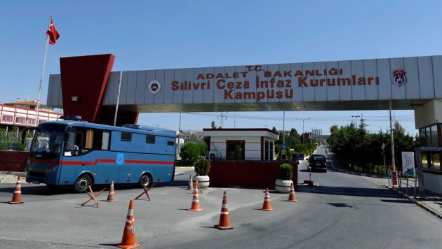 Das Hochsicherheitsgefängnis Silivri vor den Toren Istanbuls (Bild: Associated Press)
