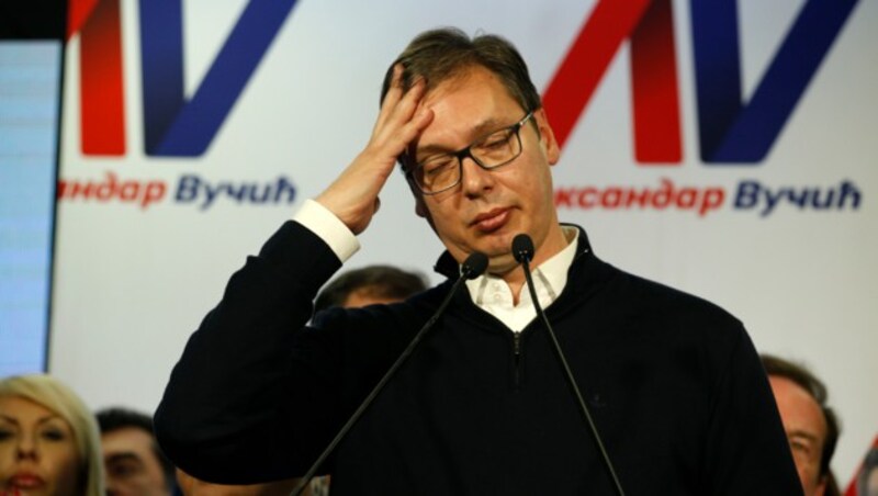 Aleksandar Vucic (Bild: Associated Press)