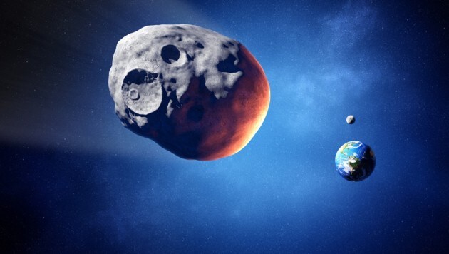 Asteroiden, die mit wesentlich größeren Himmelskörpern wie Planeten kollidieren, erzeugen Einschlagkrater. Deren Größe und die damit verbundene Explosion wird maßgeblich durch die Geschwindigkeit, Größe, Masse und Zusammensetzung des Asteroiden bestimmt. (Bild: thinkstockphotos.de)
