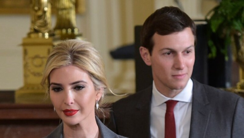 Ivanka Trump und Ehemann Jared Kuschner (Bild: AFP)