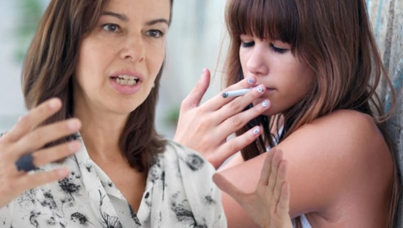 Sophie Karmasin (l.) machte sich für das Rauchverbot für Unter-18-Jährige stark. (Bild: APA/ROLAND SCHLAGER, thinkstockphotos.de)