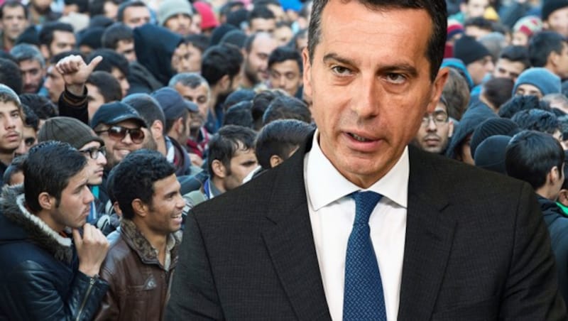 Kanzler Christian Kern (Bild: dpa/Sebastian Kahnert, AFP)