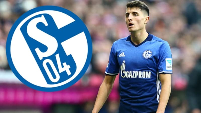 Schöpf stieg mit Schalke 2021 ab, danach mit Bielefeld (Bild: GEPA)