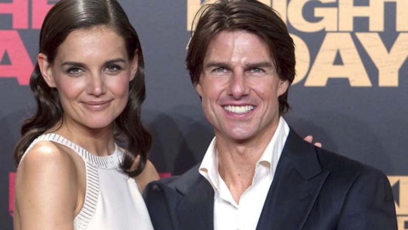 Tom Cruise und Katie Holmes (Bild: EPA)