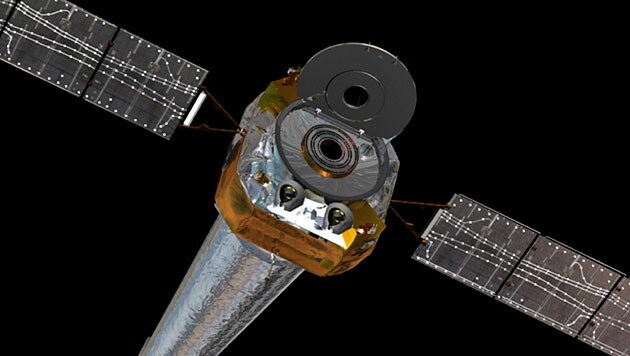 Das Weltraumteleskop "Chandra" (Bild: NASA/CXC/D. Berry)