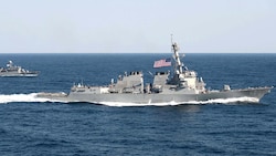 Das US-Militär hat laut Präsident Donald Trump erneut ein Boot in der Karibik beschossen ...