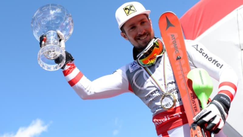 Marcel Hirscher ist eines der Vorbilder von Lukas Feurstein. (Bild: APA/HANS KLAUS TECHT)