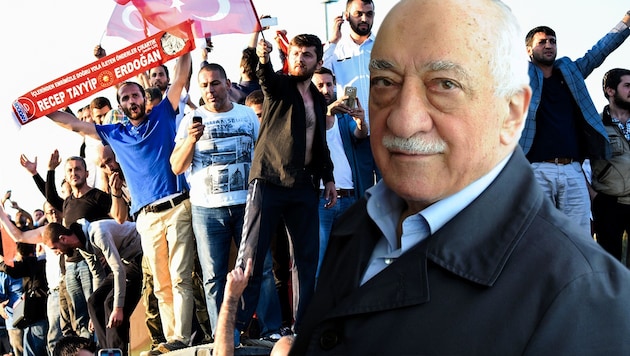 Fethullah Gülen - einst Weggefährte, nun erbitterter Feind von Präsident Erdogan (Bild: AFP)
