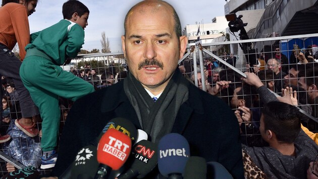 Der türkische Innenminister Süleyman Söylu (Bild: AFP)