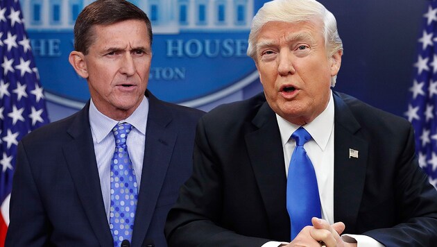 Trumps Ex-Sicherheitsberater Michael Flynn trat Mitte Februar nach nur 24 Tagen im Amt zurück. (Bild: AP)
