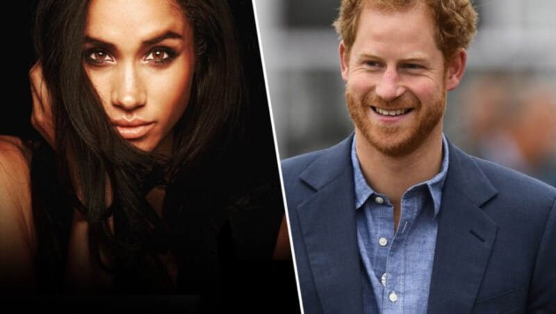 Meghan Markle und Prinz Harry (Bild: instagram.com/meghanmarkle, APA/AFP/JUSTIN TALLIS)