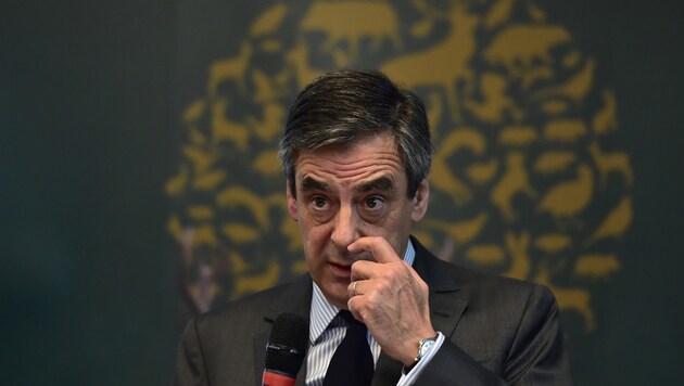 Präsidentschaftskandidat Francois Fillon (Bild: AFP)