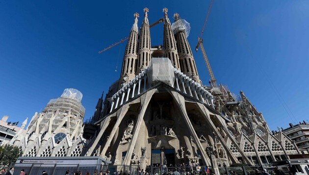 Antoni Gaudis Sagrada Familia ist für Barcelona-Fans Pflicht. (Bild: AFP or licensors)