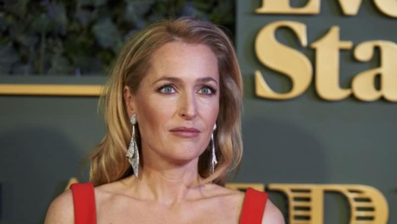 Gillian Anderson (Bild: APA/AFP/NIKLAS HALLE'N)