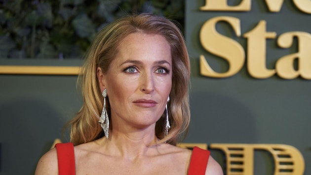 Gillian Anderson (Bild: APA/AFP/NIKLAS HALLE'N)