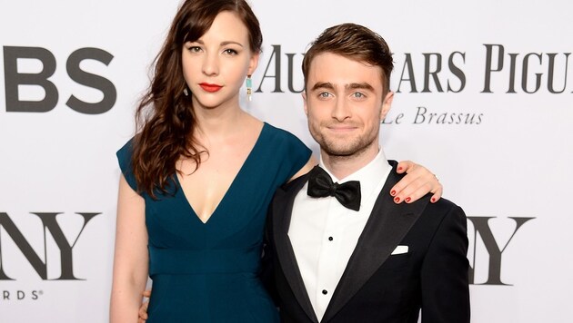 Daniel Radcliffe mit Erin Drake (Bild: Dimitrios Kambouris/Getty Images for Tony Awards Productions/AFP)