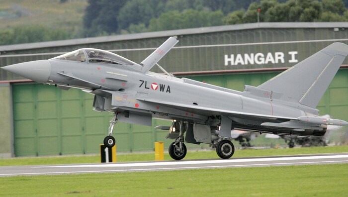 2007 landete der erste Eurofighter in Zeltweg.