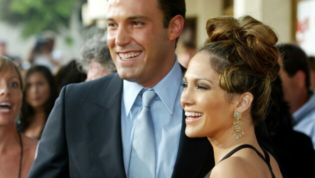 Ben Affleck und Jennifer Lopez waren von 2002 bis 2004 das Hollywood-Traumpaar. (Bild: Kevin Winter/Getty Images North America/AFP)