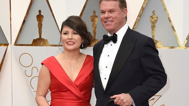 Martha L. Ruiz und Brian Cullinan sind für die Umschläge mit den Oscargewinnern zuständig. (Bild: Jordan Strauss/Invision/AP)