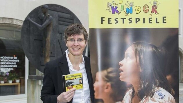 Elisabeth Fuchs präsentiert neues Programm der Kinderfestspiele (Bild: Neumayr/Leo)
