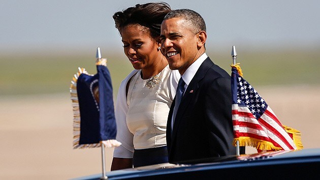 Michelle und Barack Obama (Bild: AP)