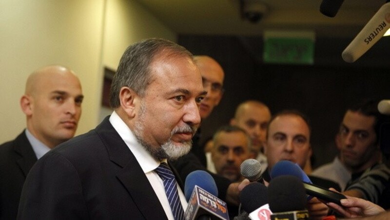 Verteidigungsminister Avigdor Lieberman (Bild: EPA)