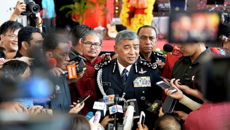 Malaysias Polizeichef Khalid Abu Bakar (Bild: AP)