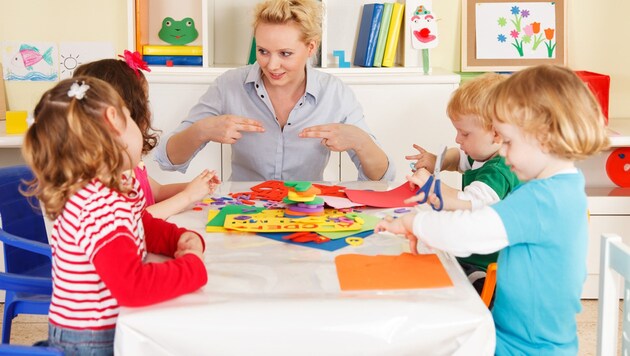 Wie geht es mit den Kindergärten jetzt weiter? (Bild: thinkstockphotos.de)
