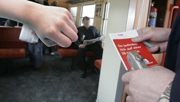 Ausgerastet ist ein Jugendlicher bei der Ticketkontrolle im Zug. (Symbolbild) (Bild: Martin A. Jöchl, thinkstockphotos.de)