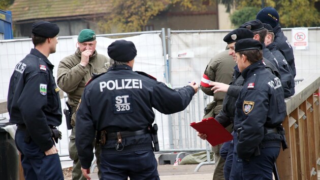 Bei der Flüchtlingskrise im Herbst 2015 war die Polizei in Bad Radkersburg gefordert. (Bild: Jürgen Radspieler)
