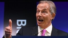 Großbritanniens Ex-Premier Tony Blair (Bild: AP)