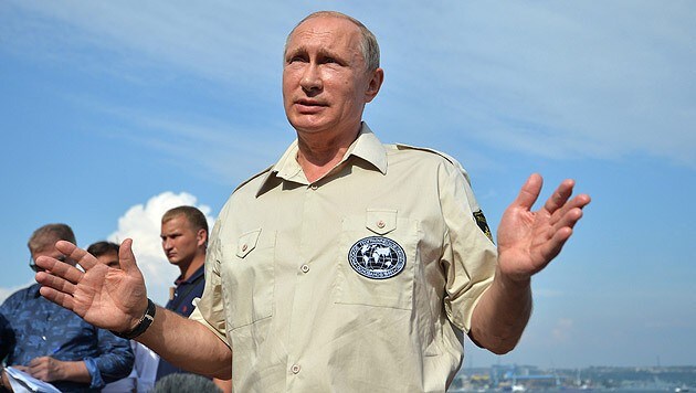 Putin lehnte eine Rückgabe der Krim bisher ab. (Bild: APA/EPA/ALEXEY NIKOLSKY/RIA NOVOSTI/KREMLIN)