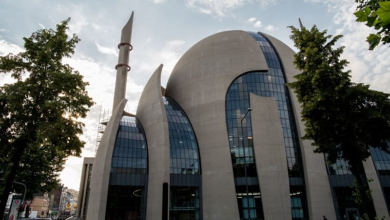 Die Zentralmoschee in Köln wird von Ditib betrieben. (Bild: AFP)