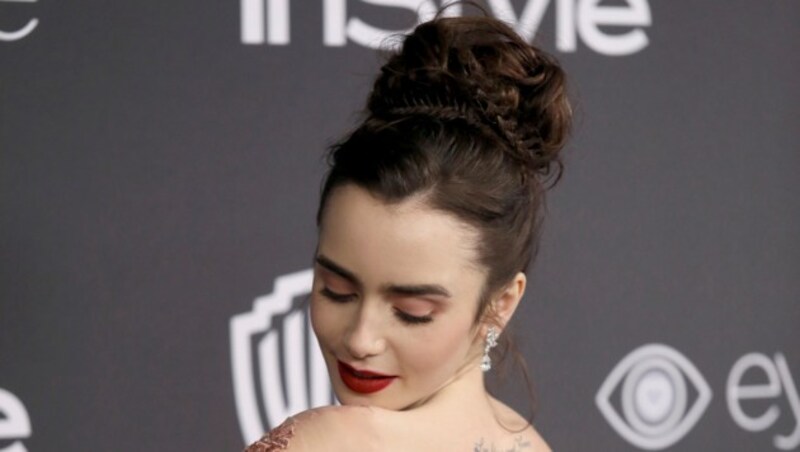 Lily Collins (Bild: Matt Sayles/Invision/AP)