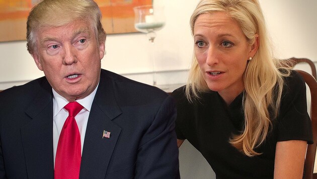 Die bisherige US-Botschafterin Alexa Wesner wurde von Trump umgehend abbestellt. (Bild: AFP/Nicholas Kamm, Christian Bissuti)