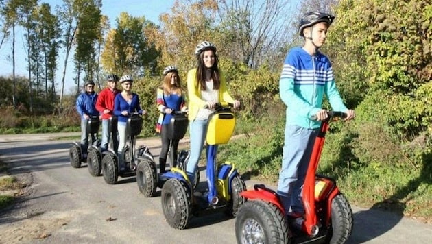 Segway-Touren sind auch in Salzburg sehr beliebt: Doch nicht allen passt das moderne Fahrgerät. (Bild: judt bgld.oberhauser/Symbolfoto)