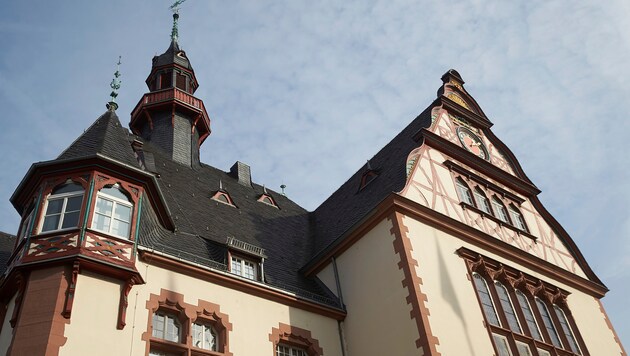 Das Rathaus von Limburg in Hessen (Bild: AP)