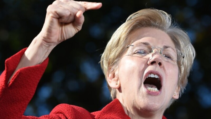 Die demokratische Senatorin Elizabeth Warren (Bild: AFP)