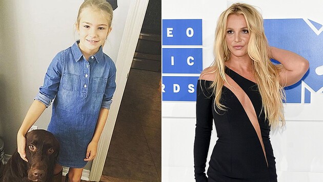 Britney Spears und ihre Nichte Maddie (Bild: instagram.com/britneyspears, Jamie McCarthy/Getty Images/AFP)