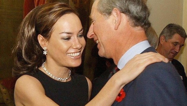 Prinz Charles mit Tara Palmer-Tomkinson (Bild: PA)