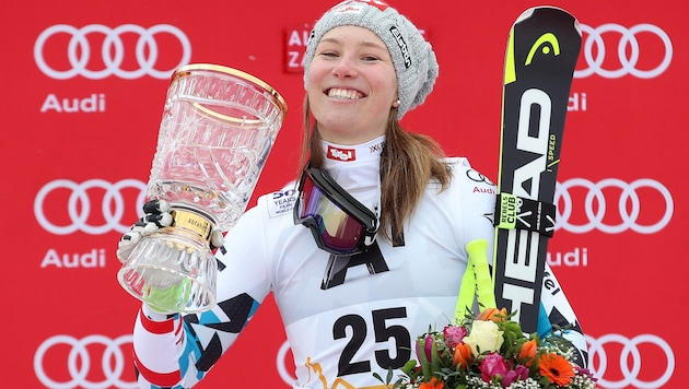 In Zauchensee holte Christl Scheyer ihren einzigen Weltcupsieg. (Bild: GEPA)