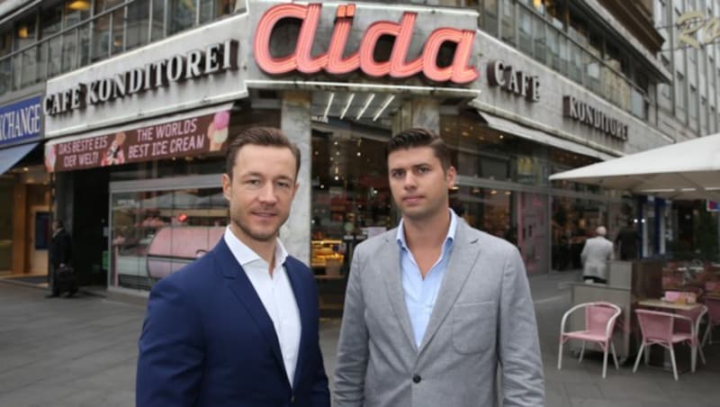 Jux-Demos sind ÖVP-Wien-Chef Gernot Blümel und Aida-Chef Dominik Prousek ein Dorn im Auge. (Bild: zwefo)