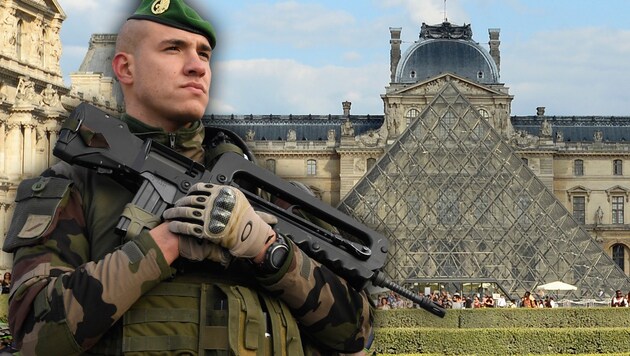 The Louvre (Bild: AFP/BERTRAND GUAY, AFP/ALAIN JOCARD)