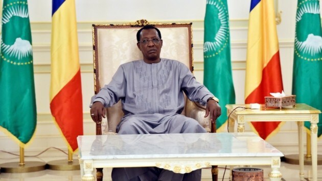 Der tschadische Präsident Idriss Deby Itno (Bild: AFP)